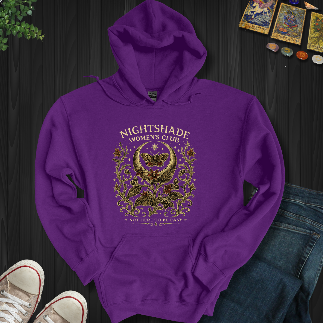 Nightshade Women's Club- Hooded Sweatshirt