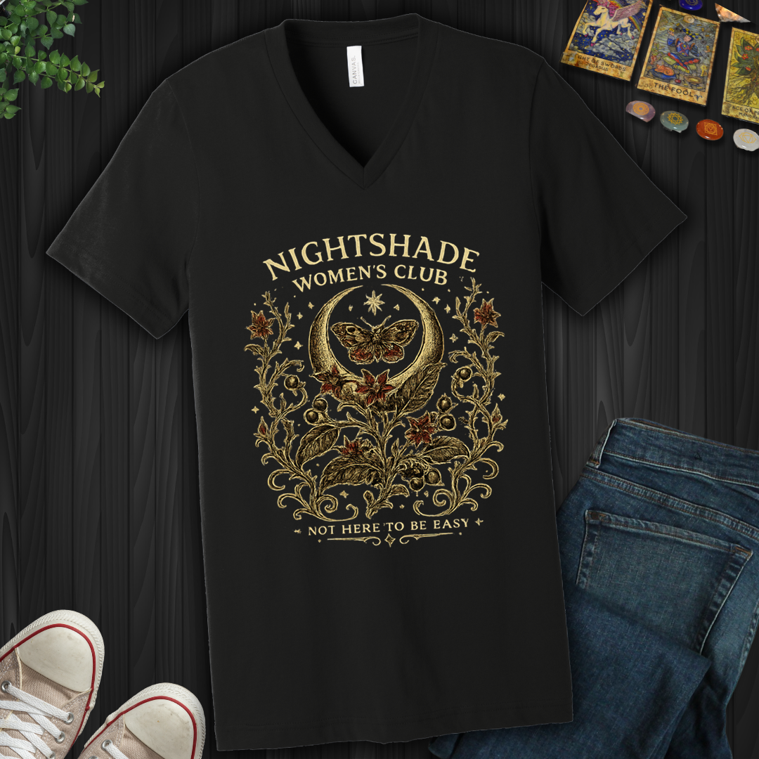 Nightshade Women's Club- V-Neck