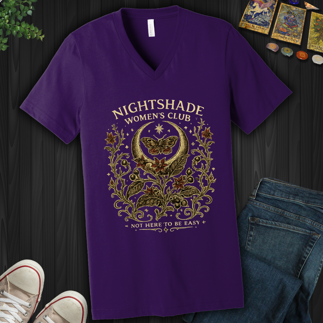 Nightshade Women's Club- V-Neck