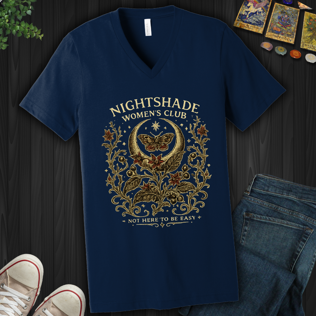 Nightshade Women's Club- V-Neck