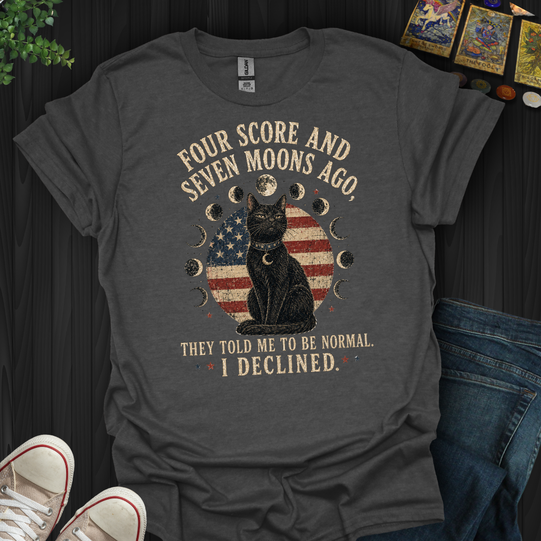 Four Score And Seven Moons- T-Shirt
