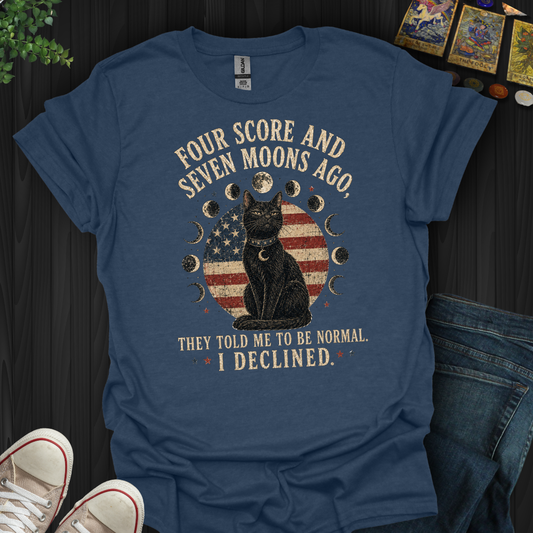 Four Score And Seven Moons- T-Shirt
