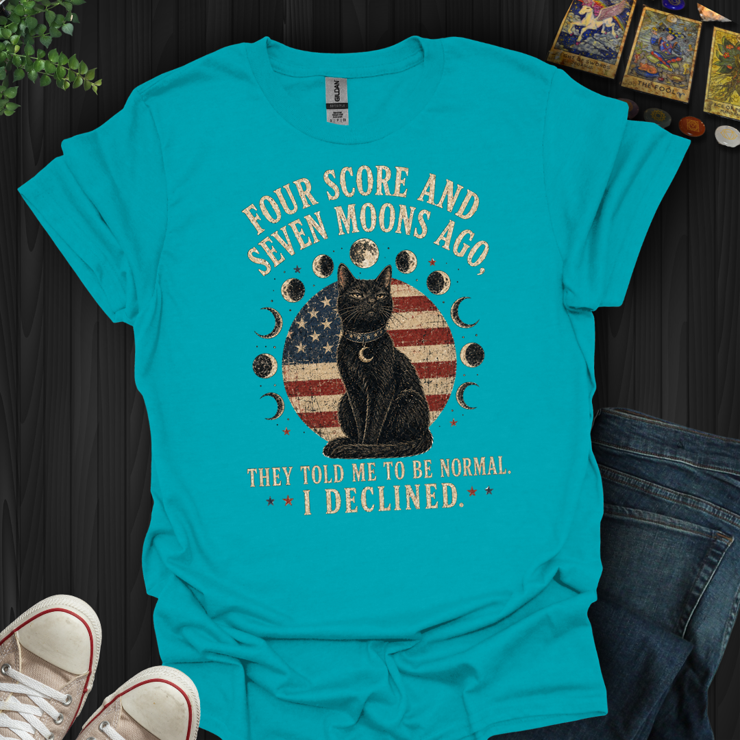 Four Score And Seven Moons- T-Shirt