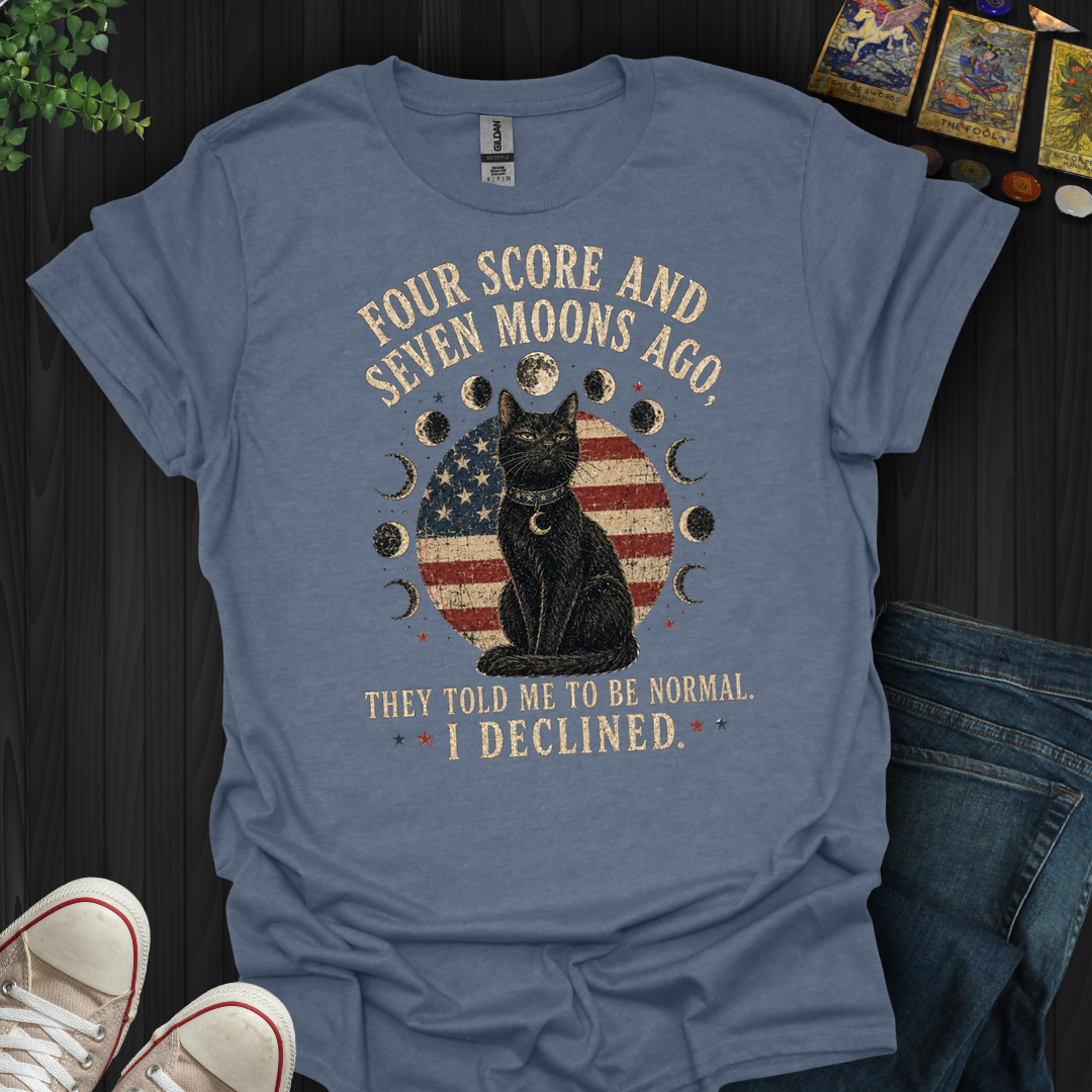 Four Score And Seven Moons- T-Shirt