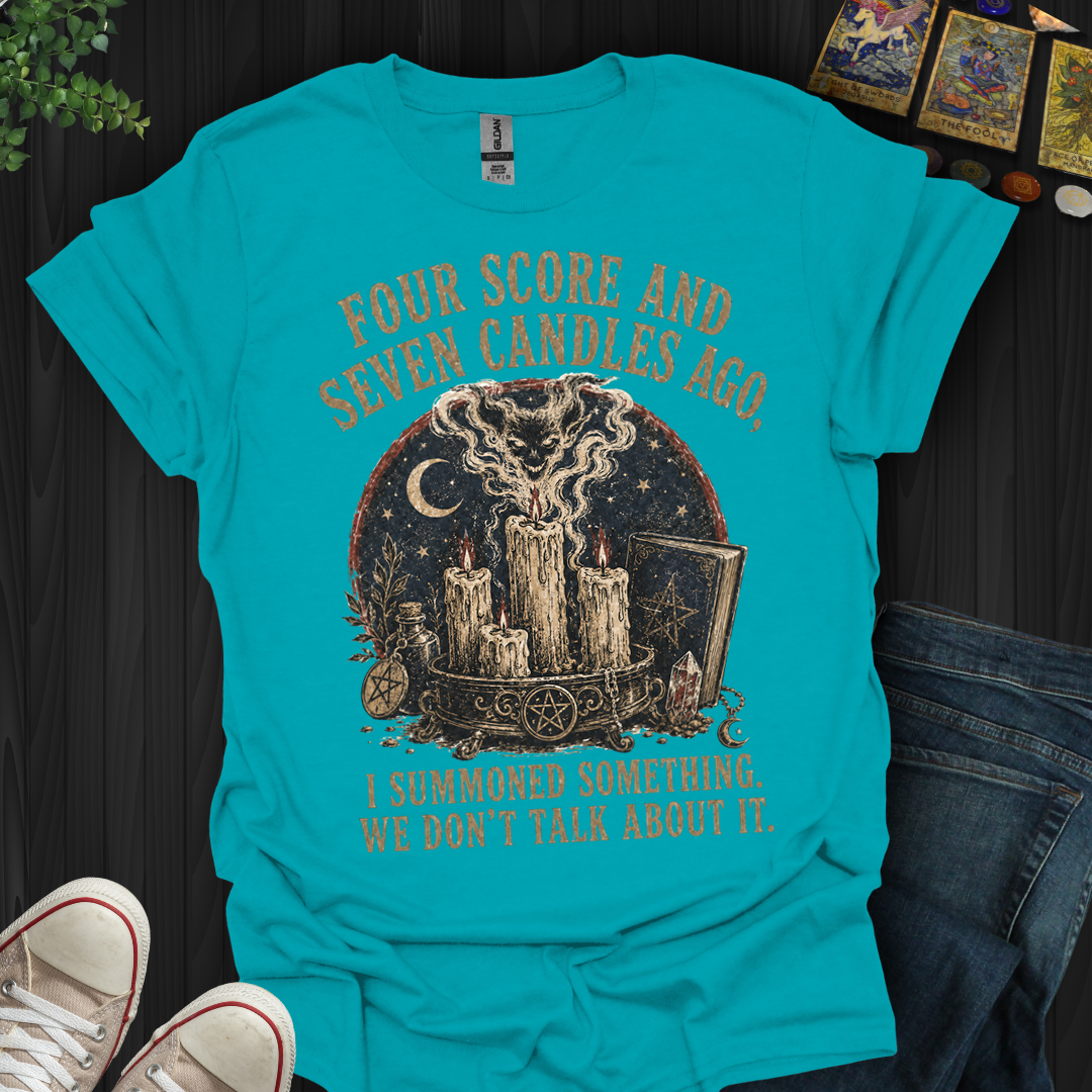 Four Score And Seven Candles- T-Shirt