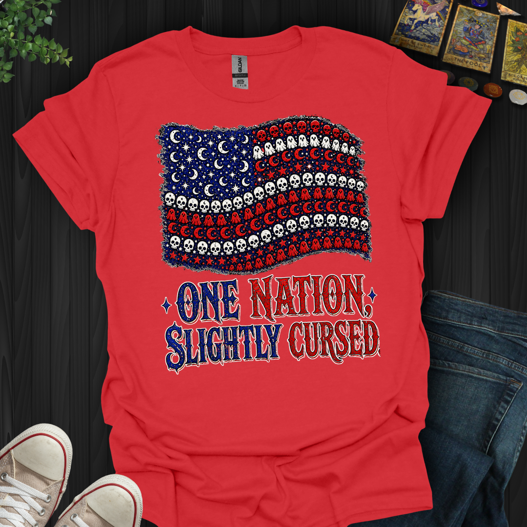 One Nation, Slightly Cursed- T-Shirt