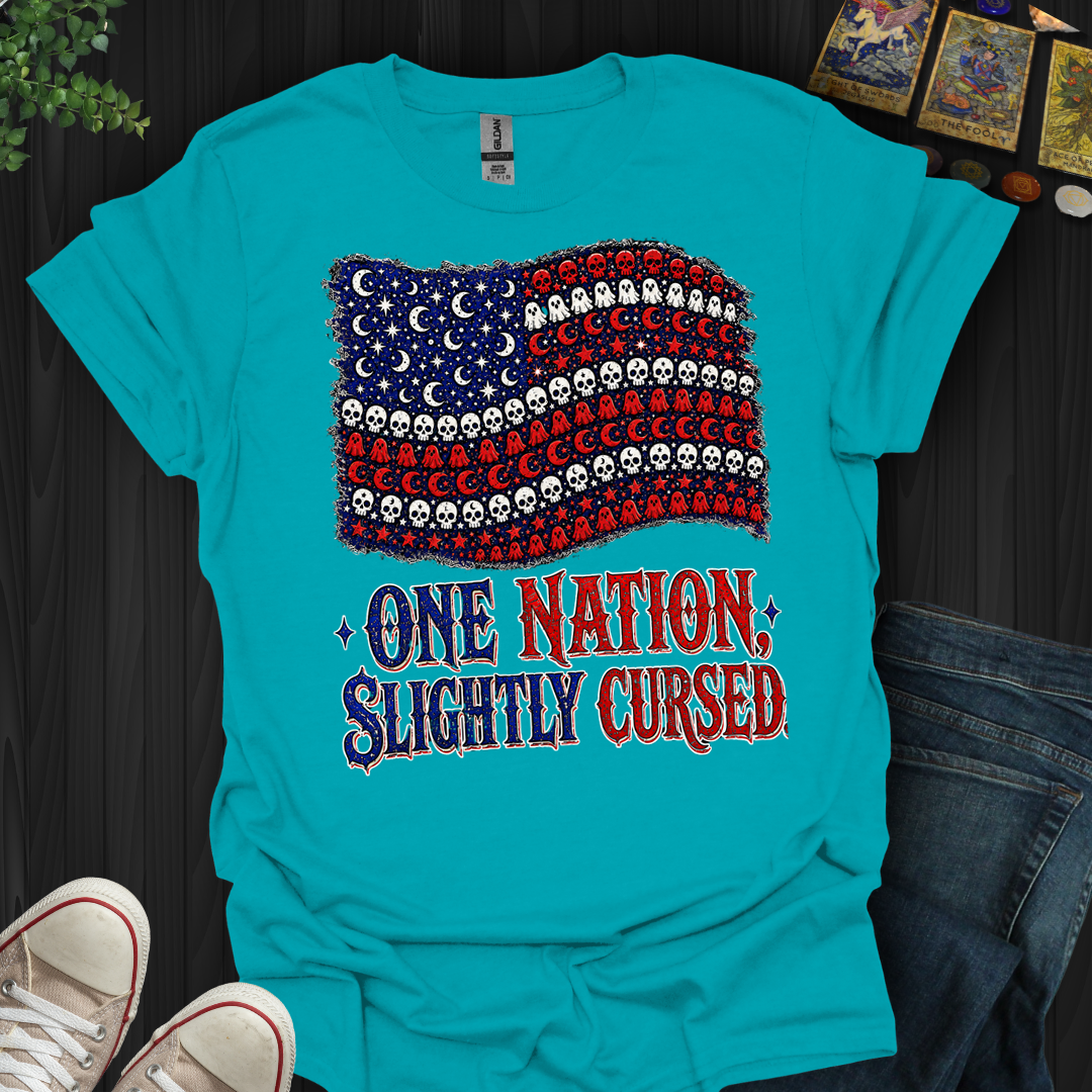 One Nation, Slightly Cursed- T-Shirt