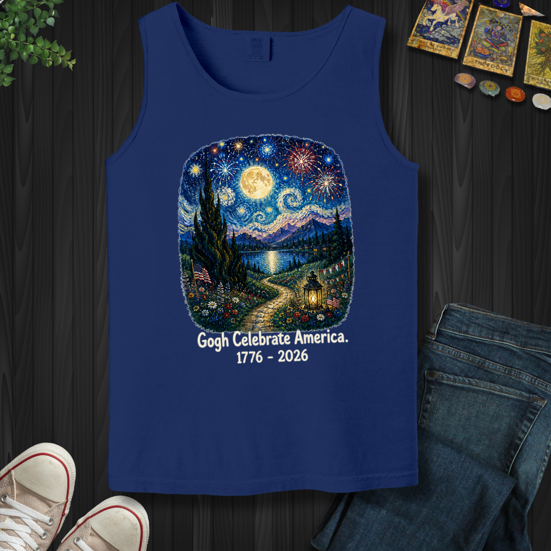 Gogh Celebrate America- Tank Top