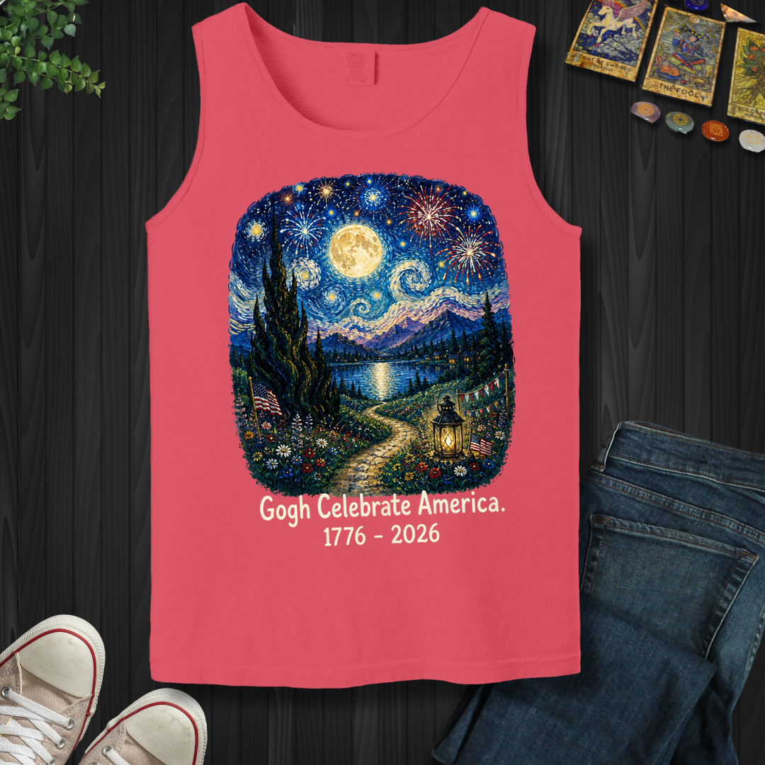 Gogh Celebrate America- Tank Top