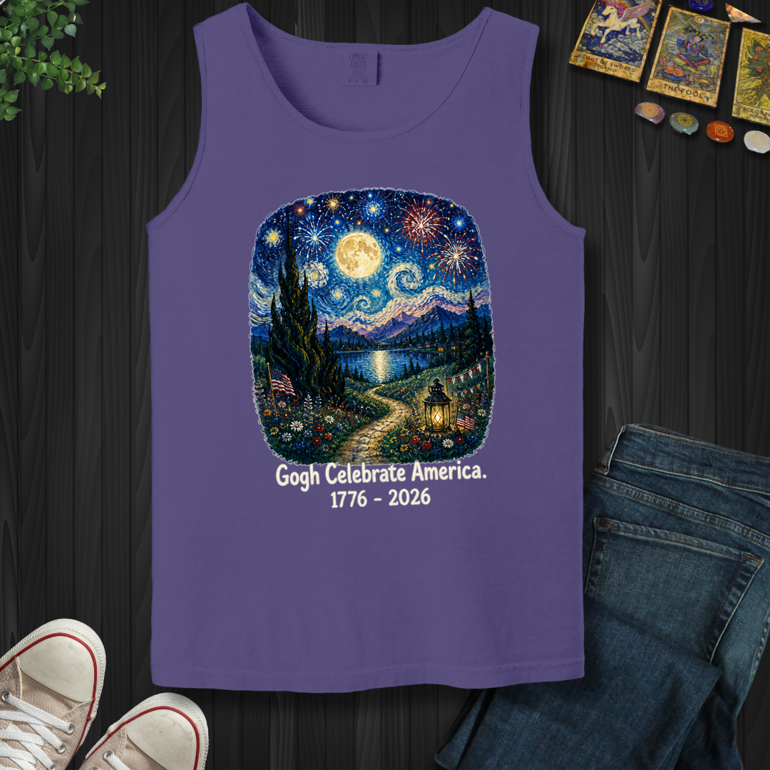 Gogh Celebrate America- Tank Top