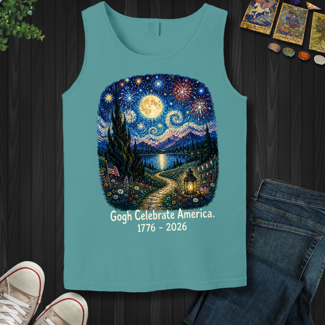 Gogh Celebrate America- Tank Top