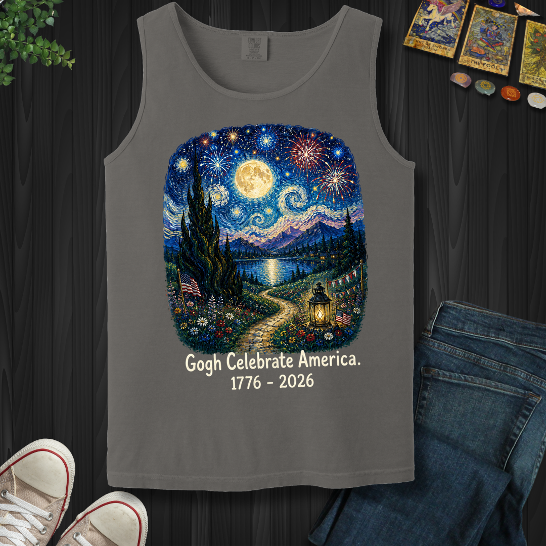 Gogh Celebrate America- Tank Top