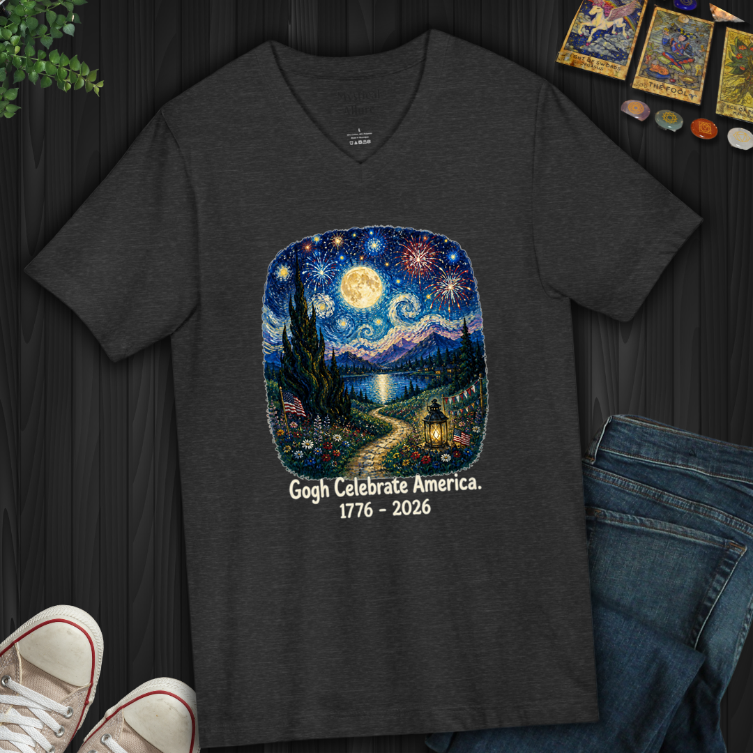 Gogh Celebrate America- V-Neck