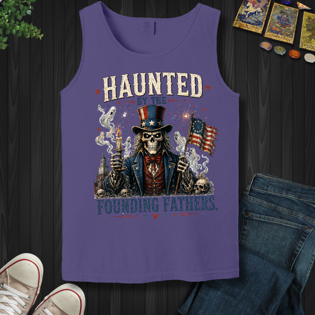 Haunted By Founding Fathers- Tank Top