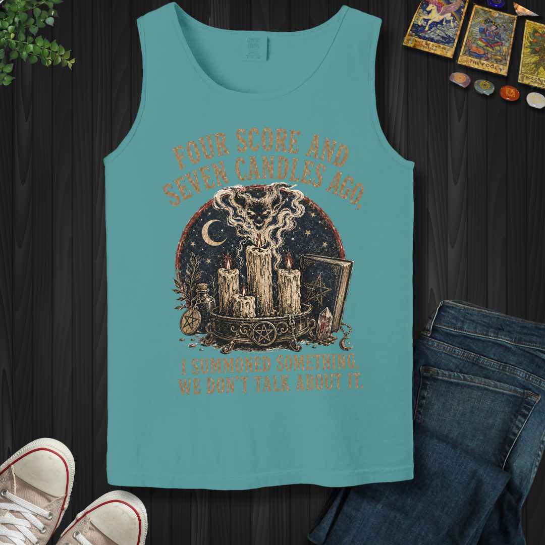 Four Score And Seven Candles- Tank Top