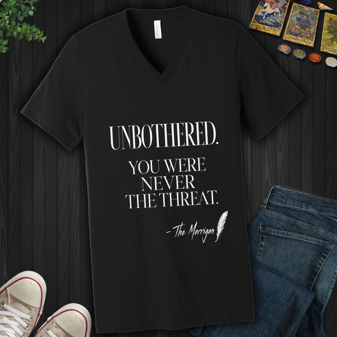 Unbothered,The Morrigan- V-Neck