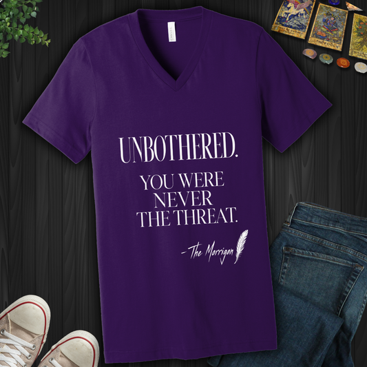 Unbothered,The Morrigan- V-Neck