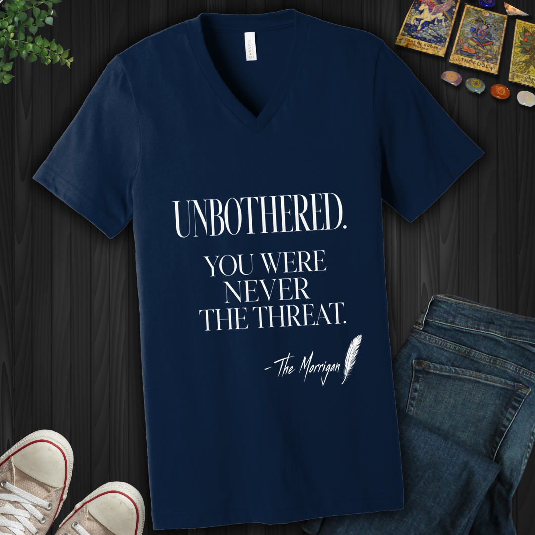 Unbothered,The Morrigan- V-Neck