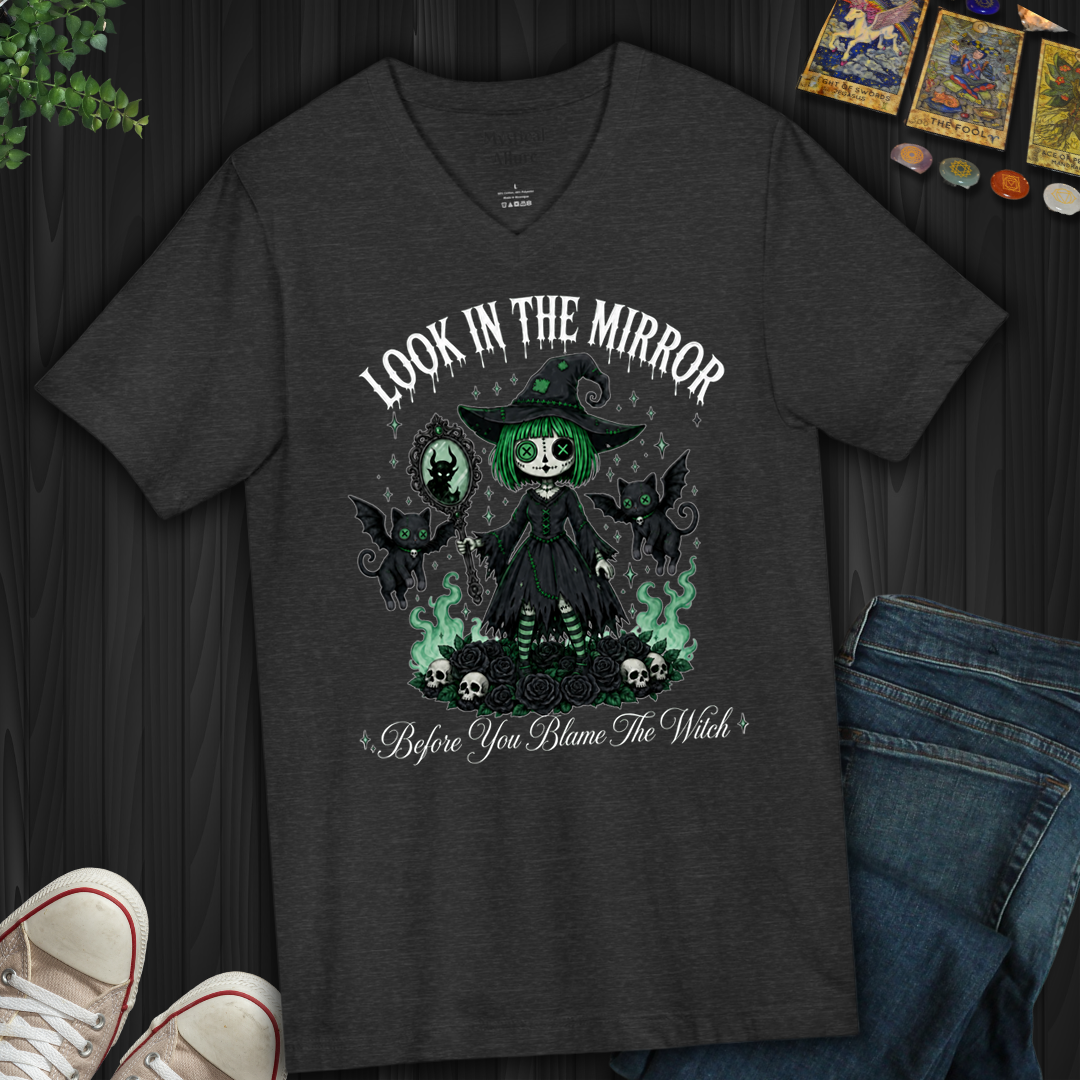Before You Blame The Witch- V-Neck