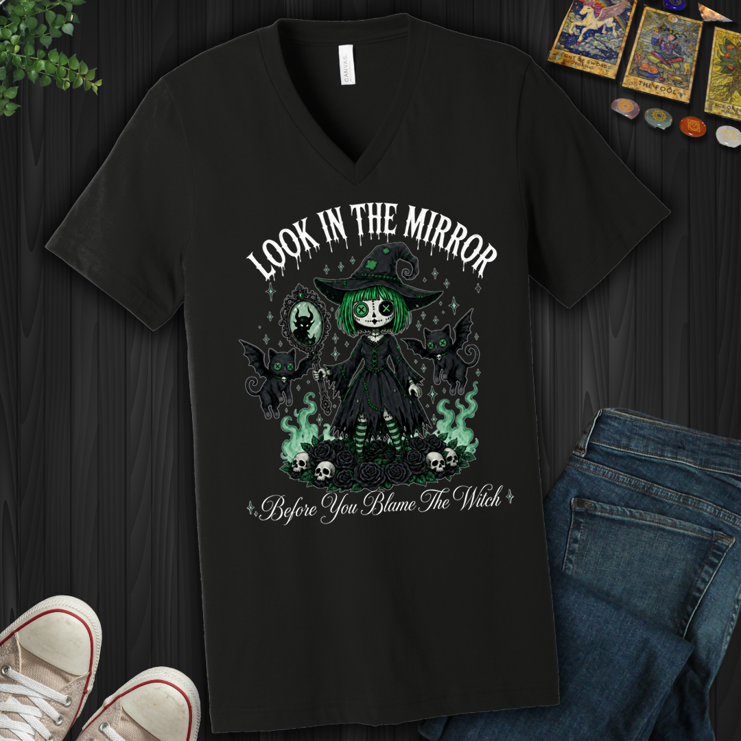 Before You Blame The Witch- V-Neck