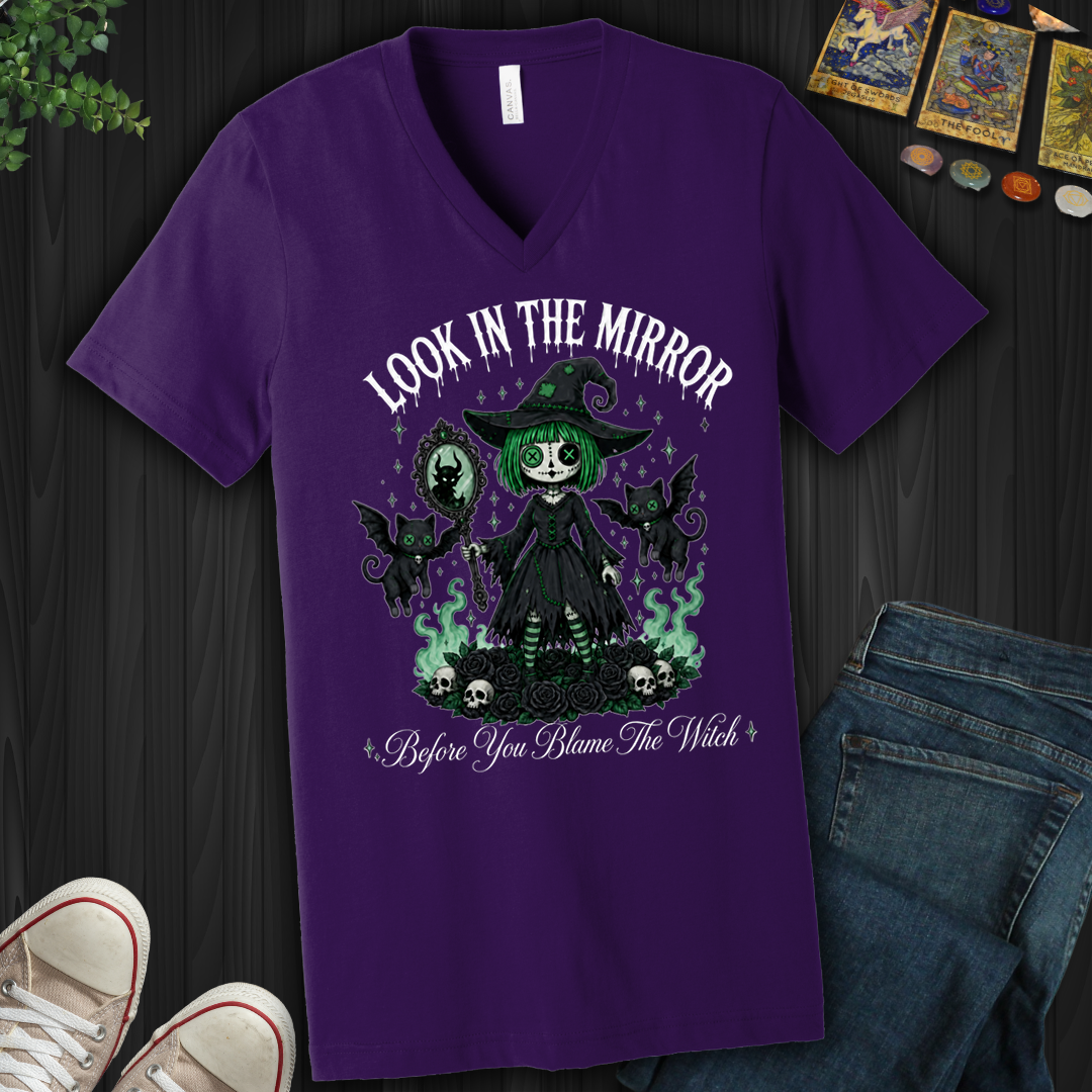 Before You Blame The Witch- V-Neck