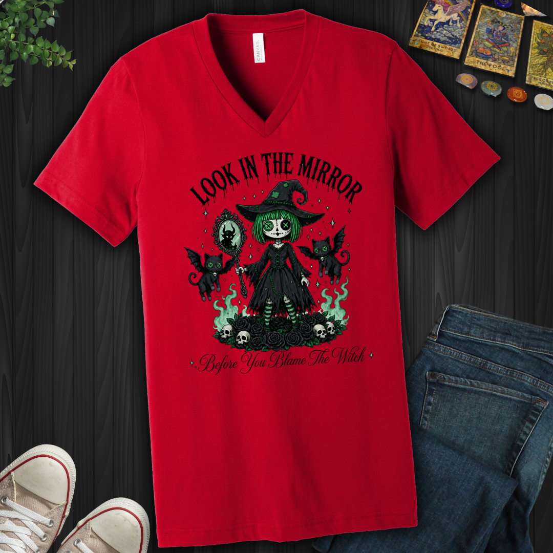 Before You Blame The Witch- V-Neck