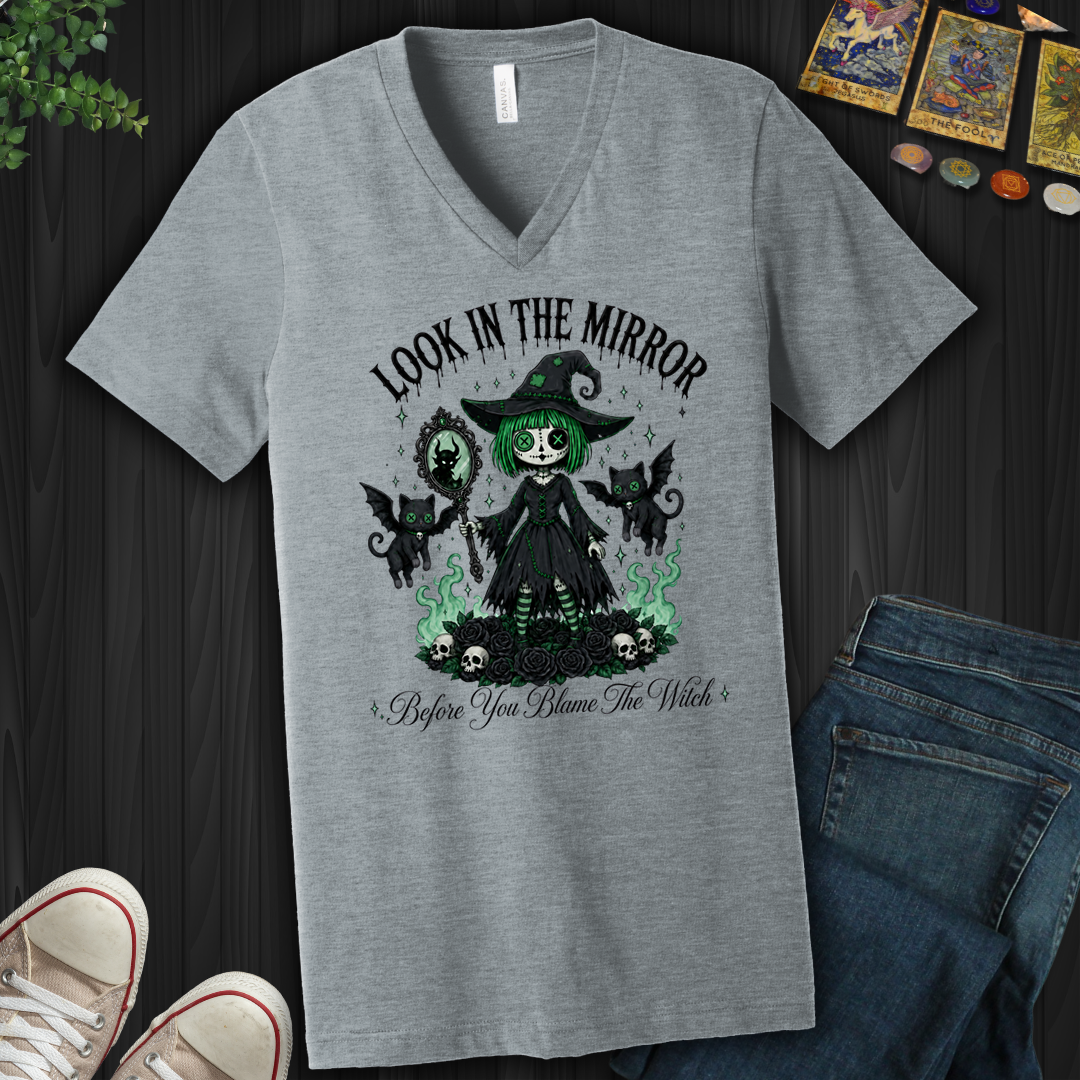 Before You Blame The Witch- V-Neck