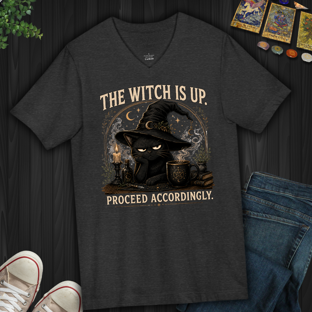 The Witch Is Up- V-Neck