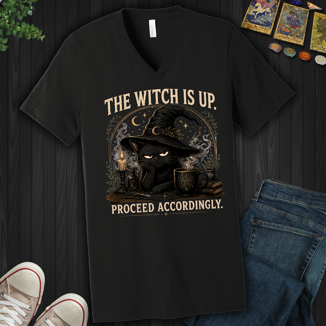 The Witch Is Up- V-Neck