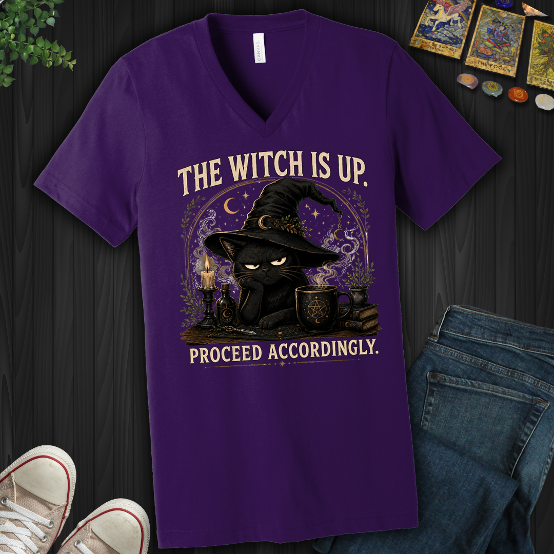 The Witch Is Up- V-Neck