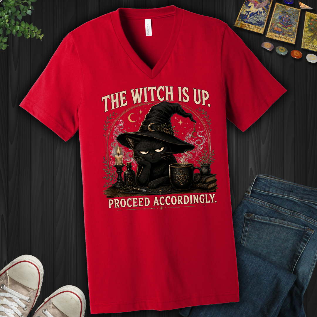 The Witch Is Up- V-Neck