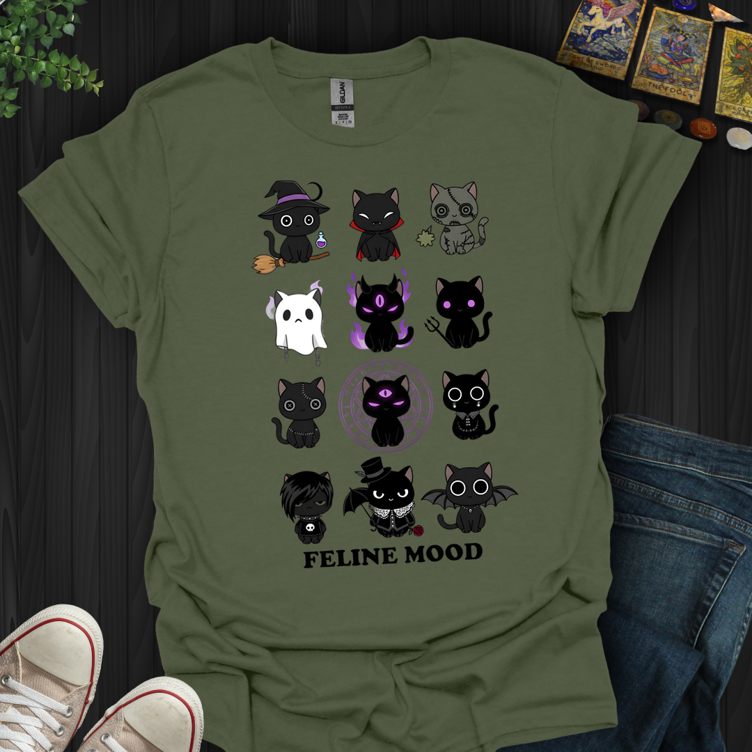 Feline Mood- T-Shirt