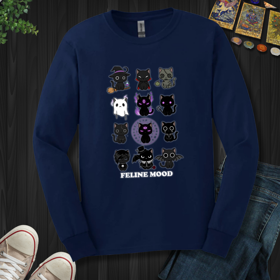 Feline Mood- Long Sleeve