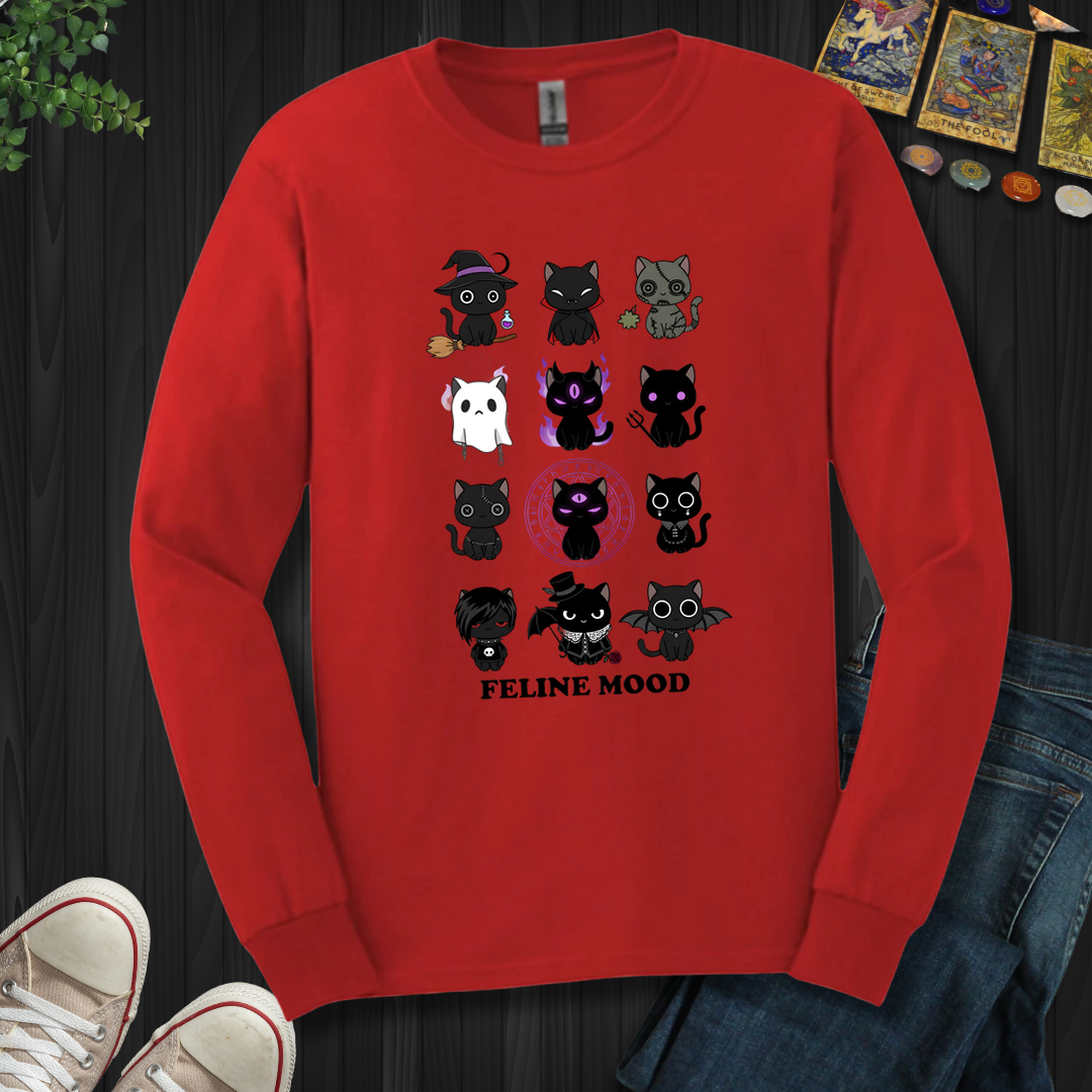 Feline Mood- Long Sleeve