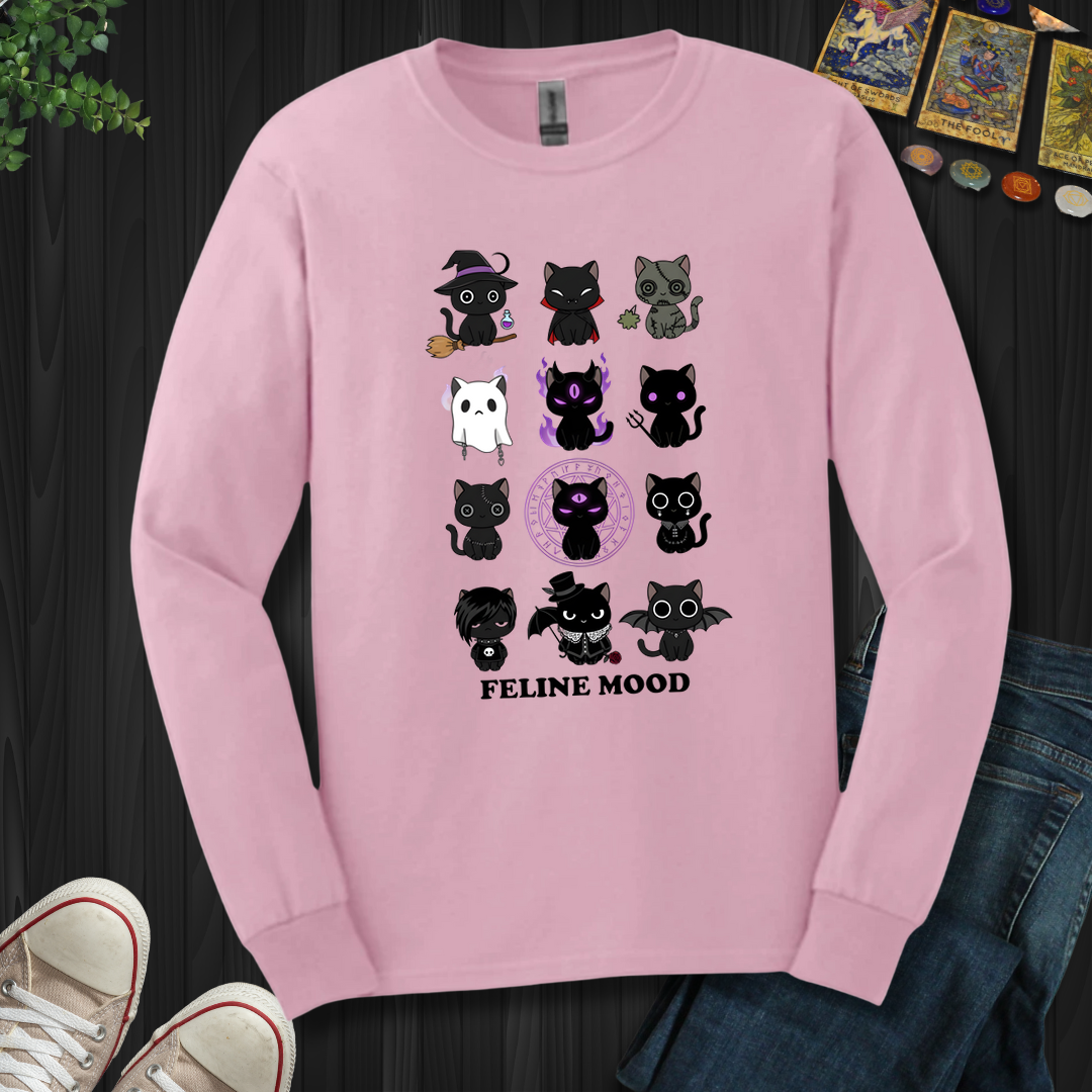 Feline Mood- Long Sleeve