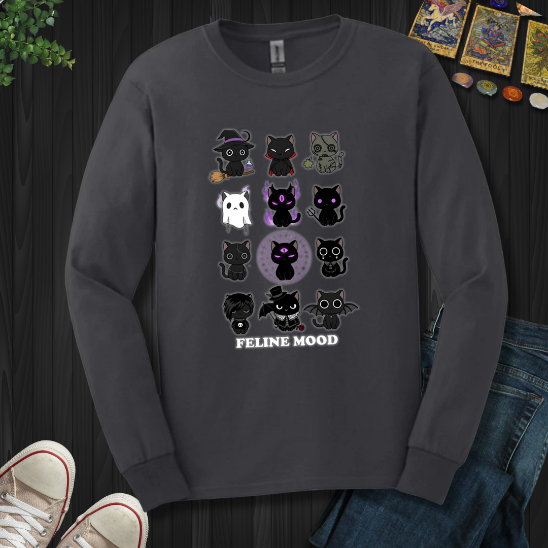 Feline Mood- Long Sleeve