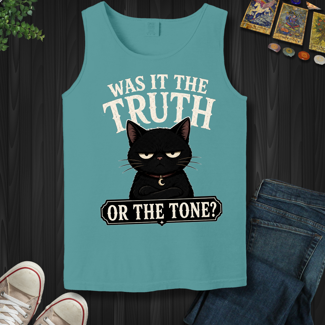 Was It The Truth Or The Tone- Tank Top