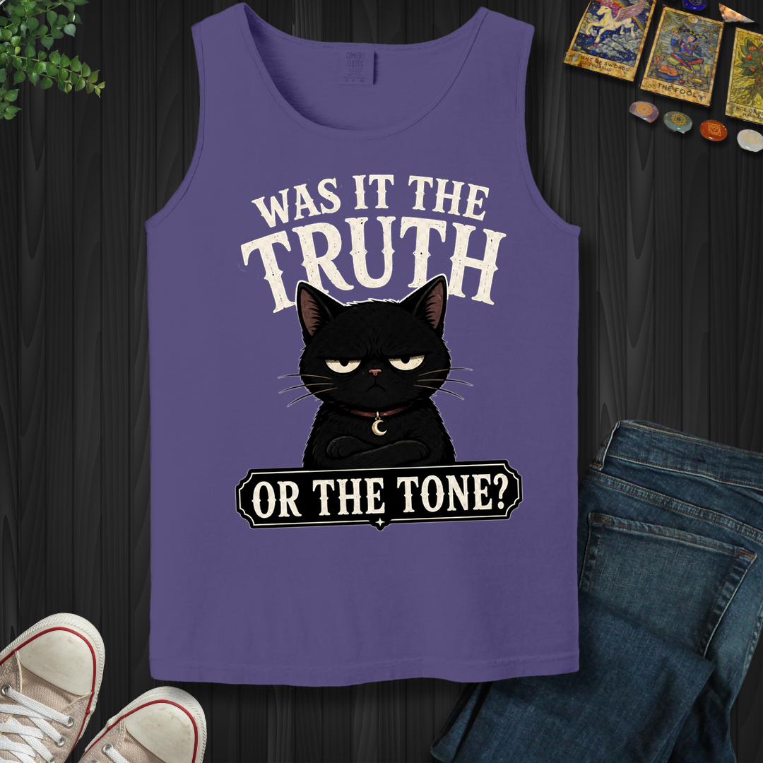 Was It The Truth Or The Tone- Tank Top