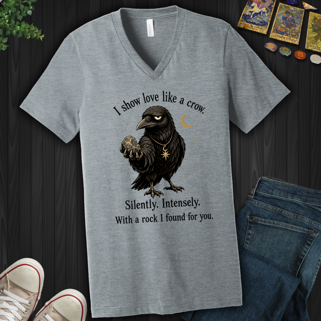 Show Love Like A Crow- V-Neck