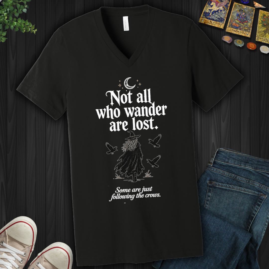 Following The Crows- V-Neck