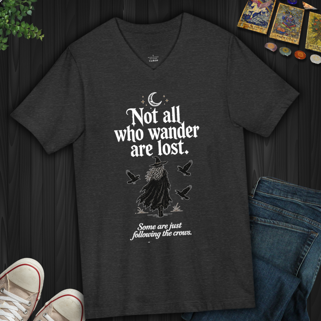 Following The Crows- V-Neck
