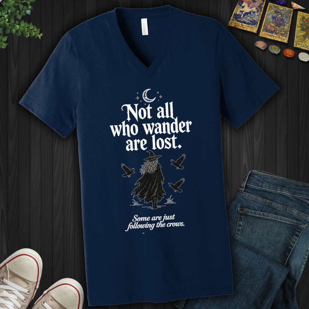 Following The Crows- V-Neck
