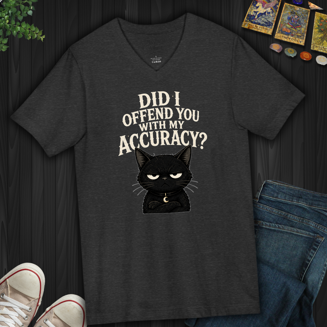 Did I Offend You With My Accuracy- V-Neck