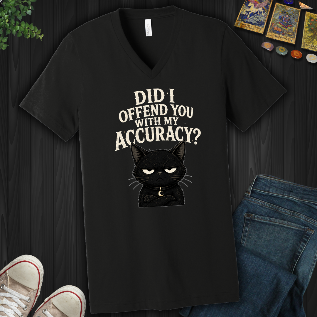 Did I Offend You With My Accuracy- V-Neck