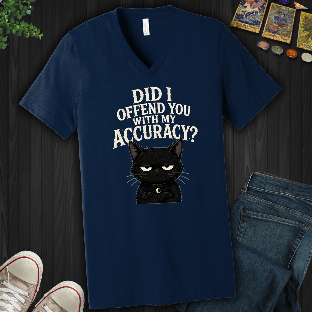 Did I Offend You With My Accuracy- V-Neck