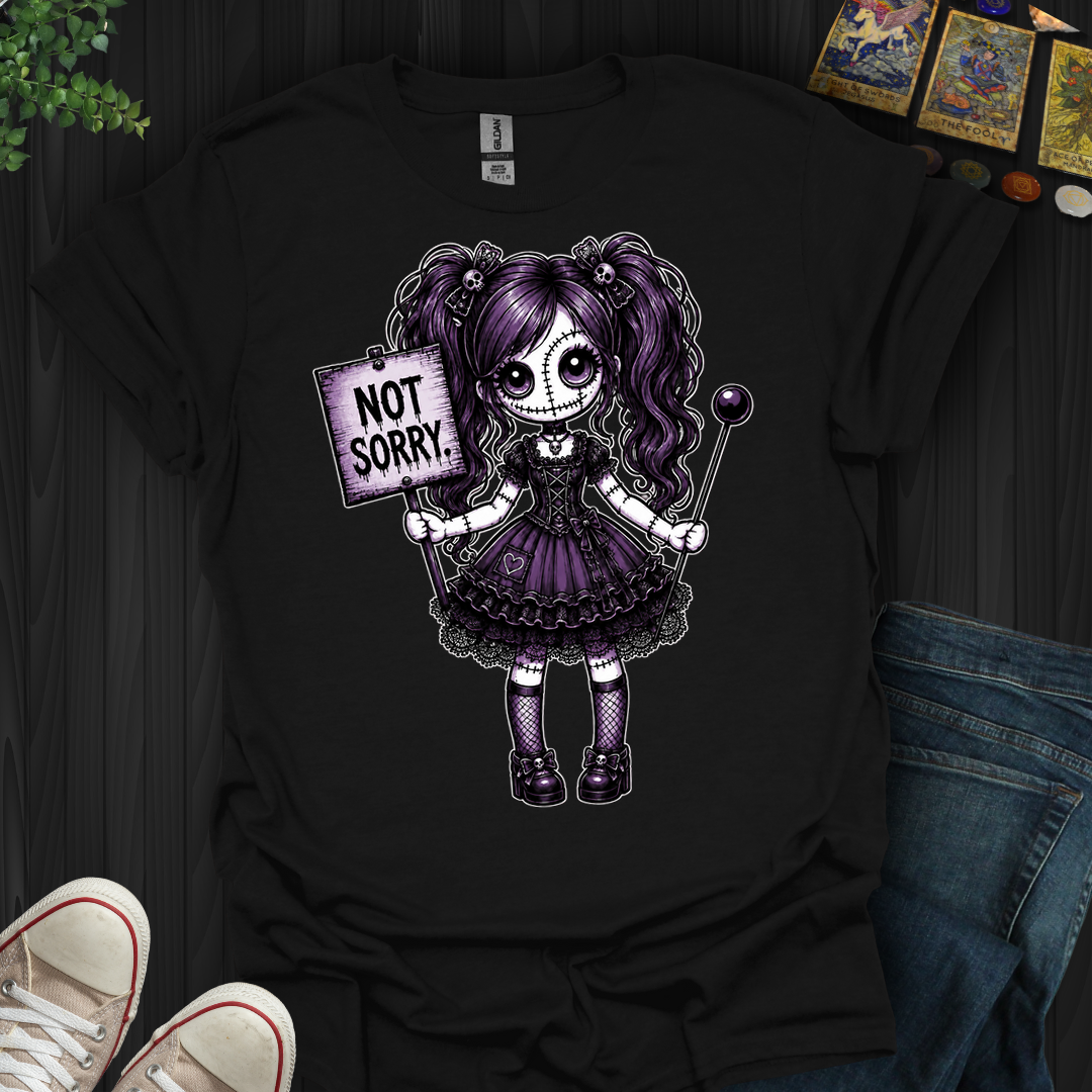 Not Sorry Voodoo Doll- T-Shirt