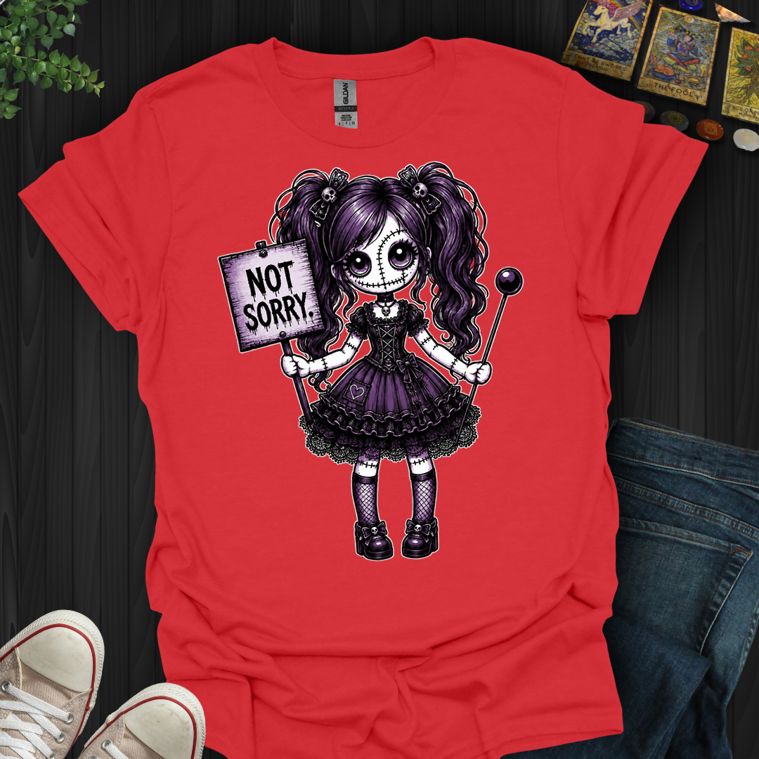 Not Sorry Voodoo Doll- T-Shirt