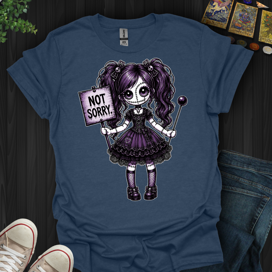 Not Sorry Voodoo Doll- T-Shirt