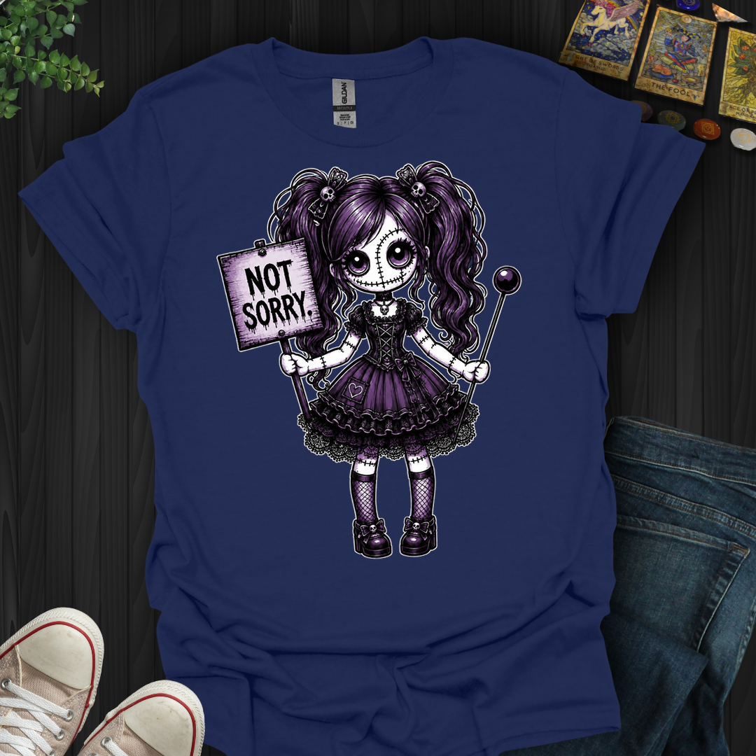 Not Sorry Voodoo Doll- T-Shirt