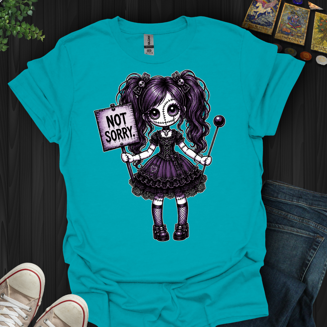 Not Sorry Voodoo Doll- T-Shirt